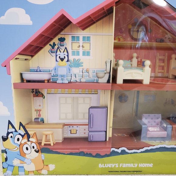 Blueys Family Home Blueys House Bluey and Bingo Bluey Toys - Picture 3 of 11
